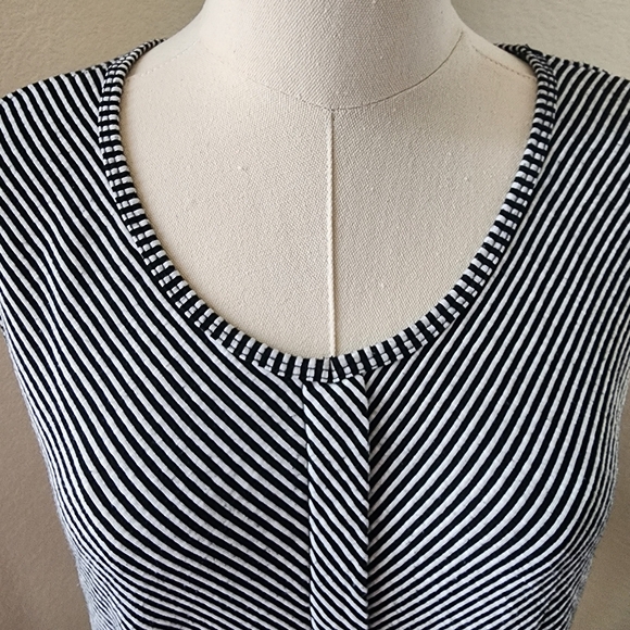New York Laundry striped tank. Size L nwot - Picture 5 of 12